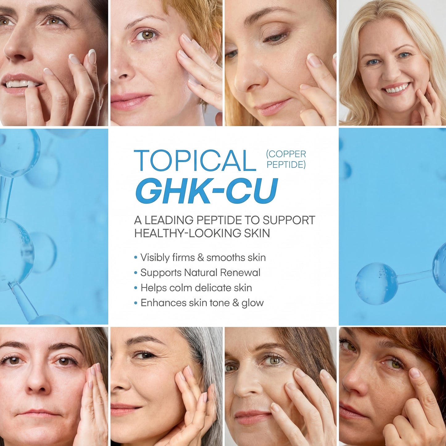 Copper peptide serum