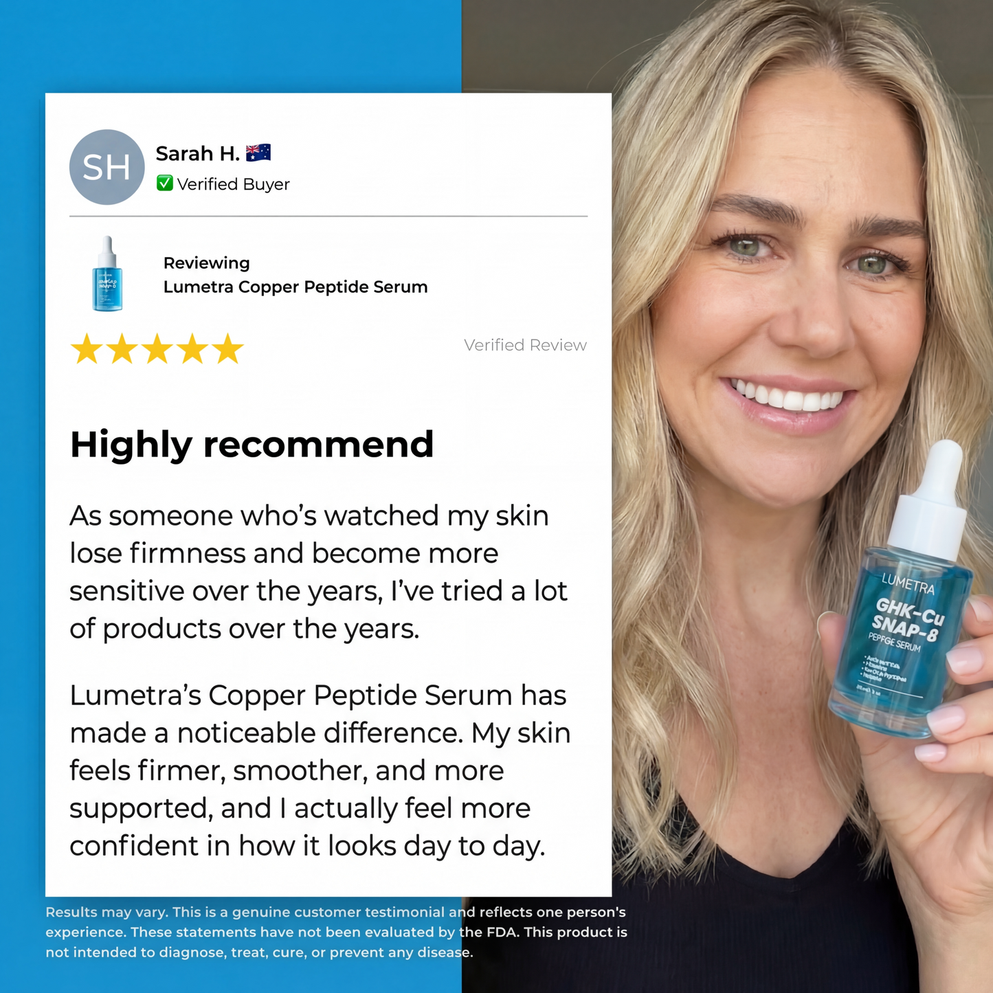 Copper peptide serum